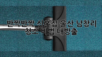 ✨반짝반짝 신혼집✨ 울산 남창리 청소 비법 대방출! 🏡💖
